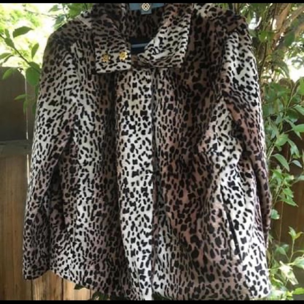 Leopard coat
